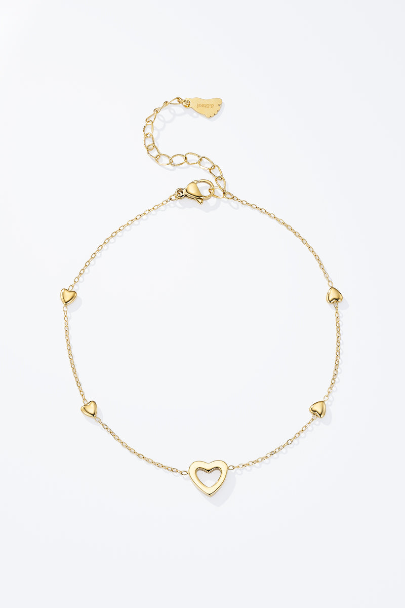 Chaîne de cheville en acier inoxydable LÉNA