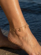 Chaîne de cheville en acier inoxydable LUCY