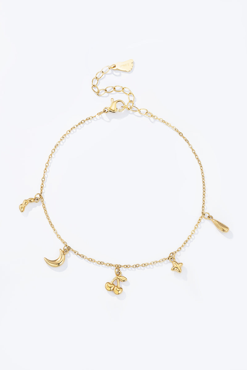 Chaîne de cheville en acier inoxydable LUCY