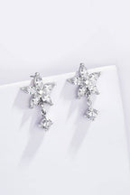 Boucles d'oreilles Fleur d’Éclat en acier inoxydable SOPHIA