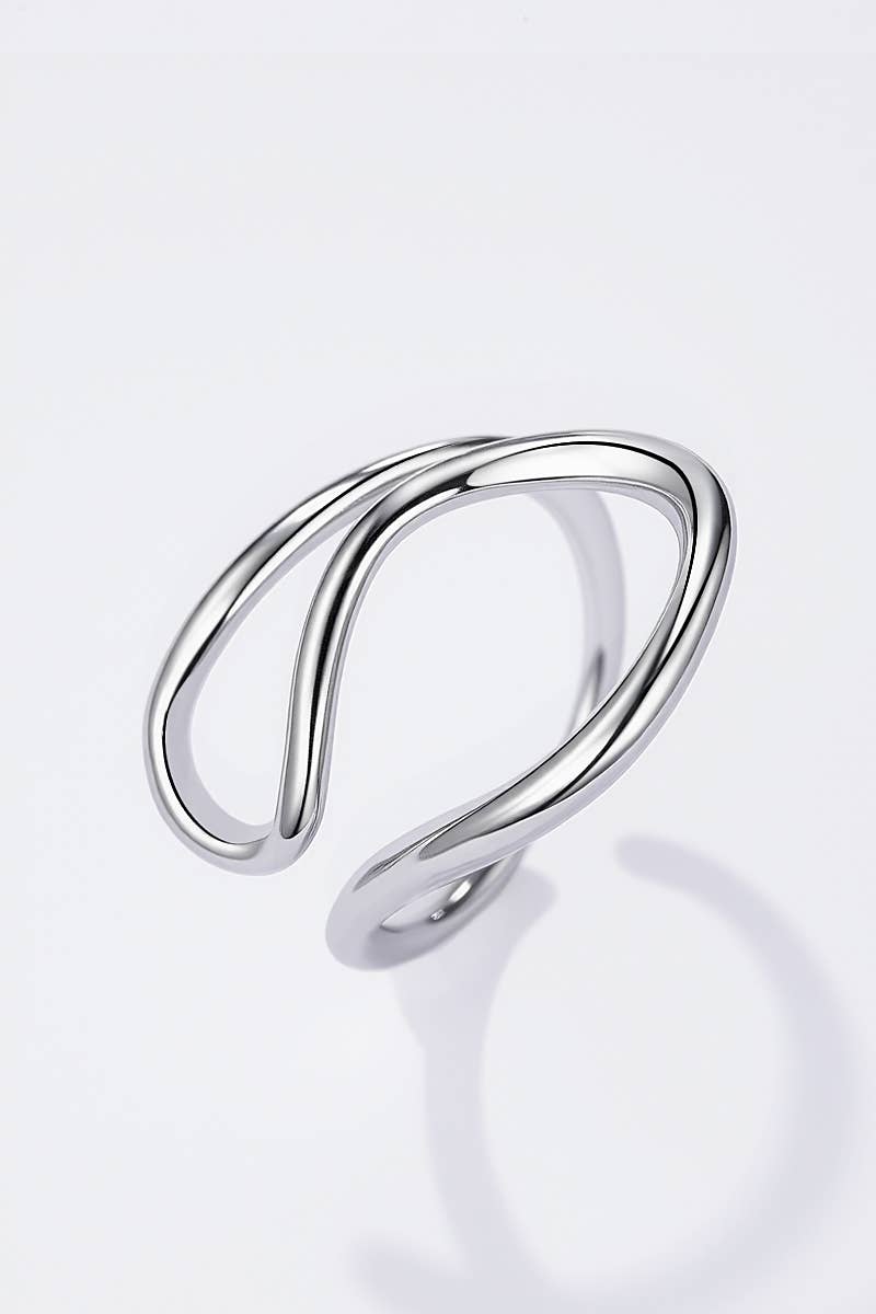 Bague en acier inoxydable FIONA