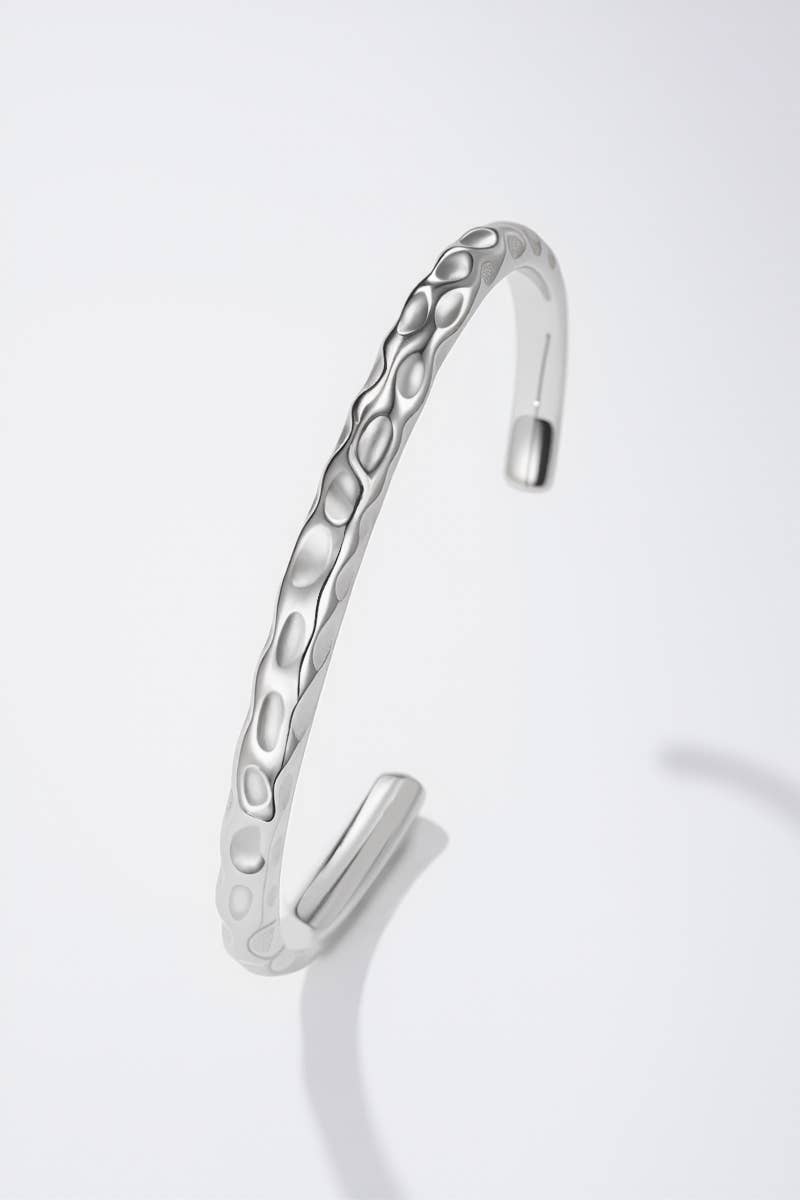 Bracelet manchette en acier inoxydable IVY