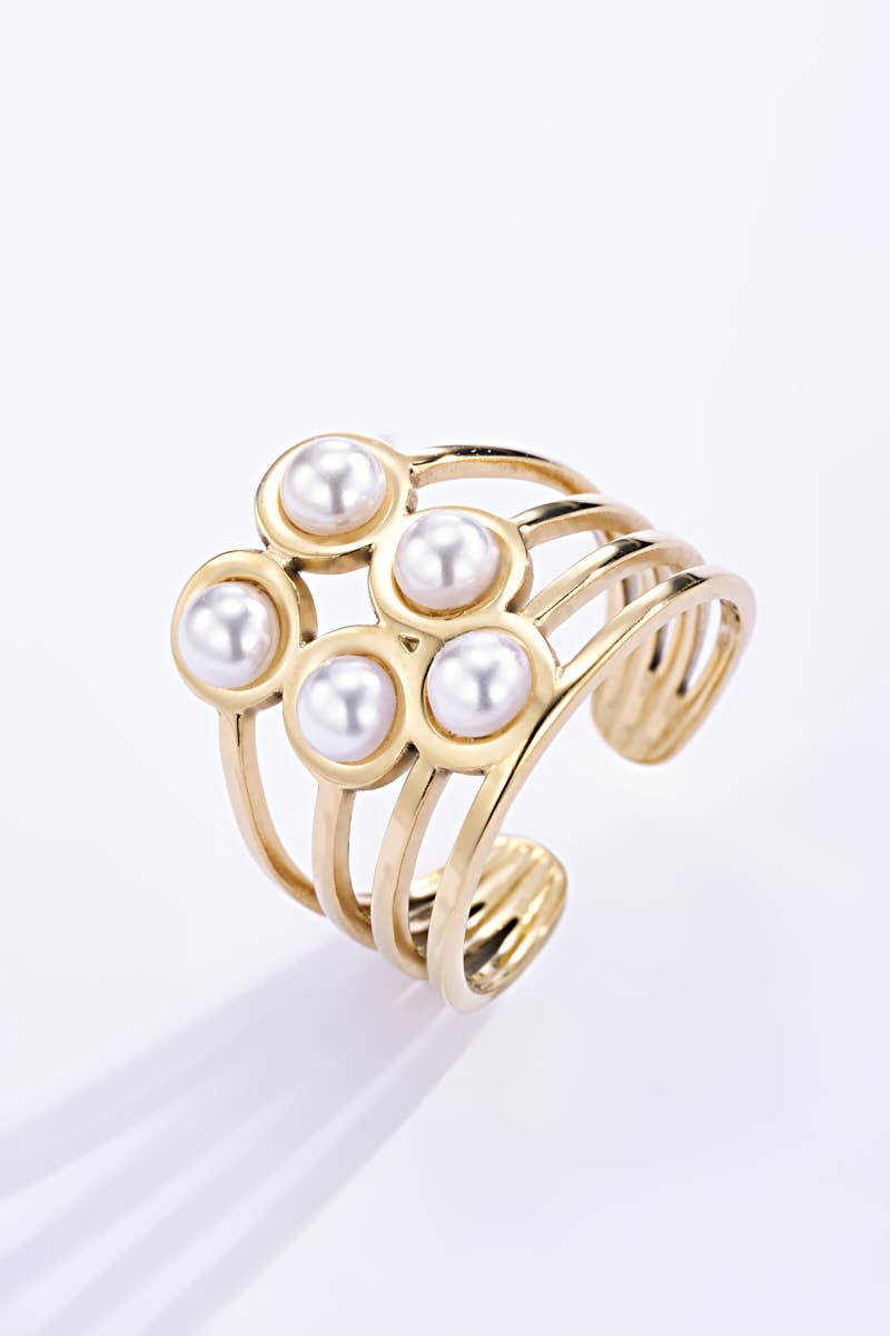 Bague en acier inoxydable BROOKE