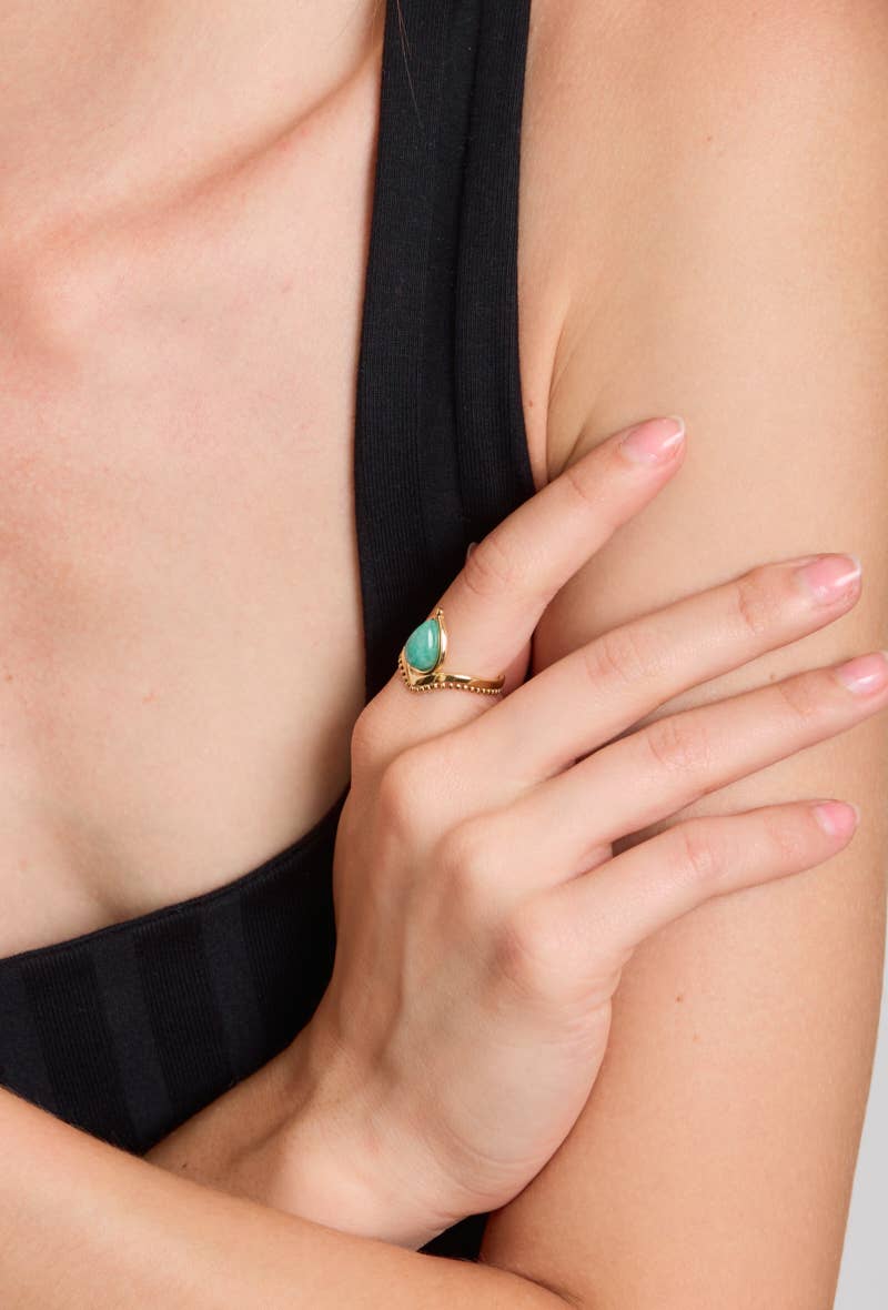 Bague en acier inoxydable AUDREY