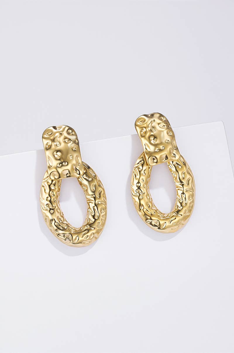 Boucles d'oreilles en acier inoxydable MIA