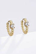 Boucles d'oreilles Perles d’Éclat en acier inoxydable ROSIE