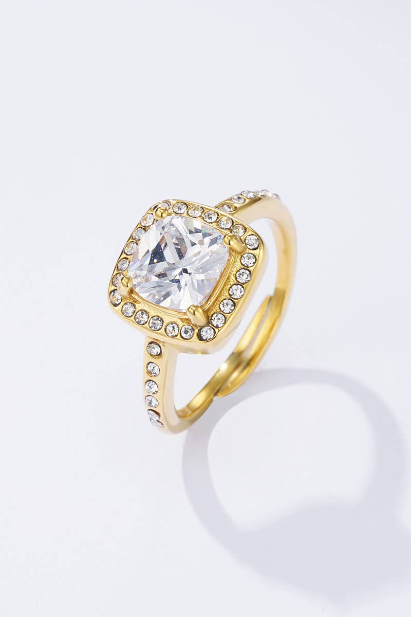 Bague en acier inoxydable ÉMILIE