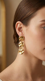 Boucles d'oreilles en acier inoxydable CLARA