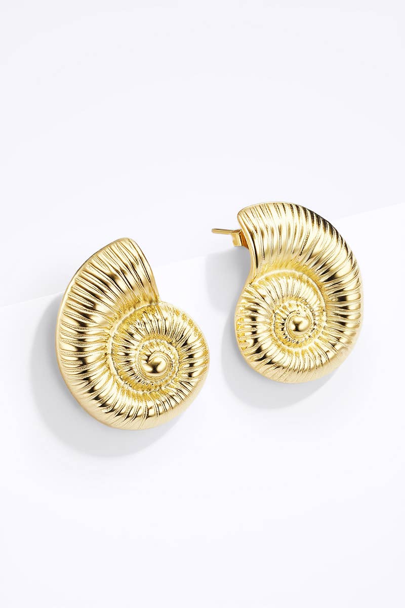 Boucles d'oreille en acier inoxydable ESTELLE