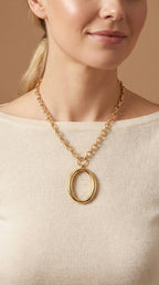 Collier chaîne en acier inoxydable ÉMILIE