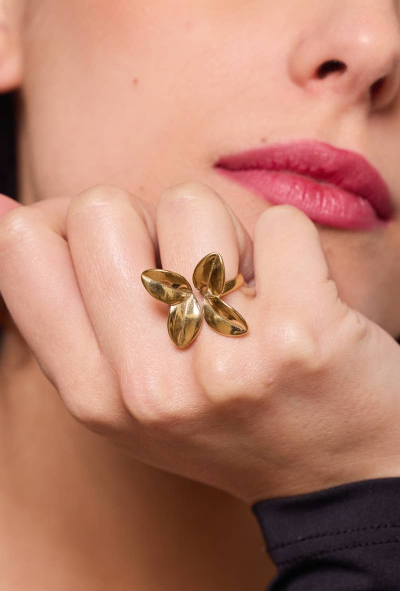 Bague en acier inoxydable SOPHIE