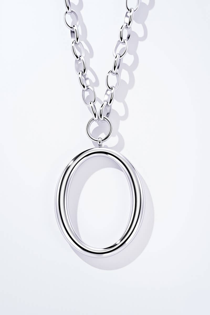 Collier chaîne en acier inoxydable ÉMILIE