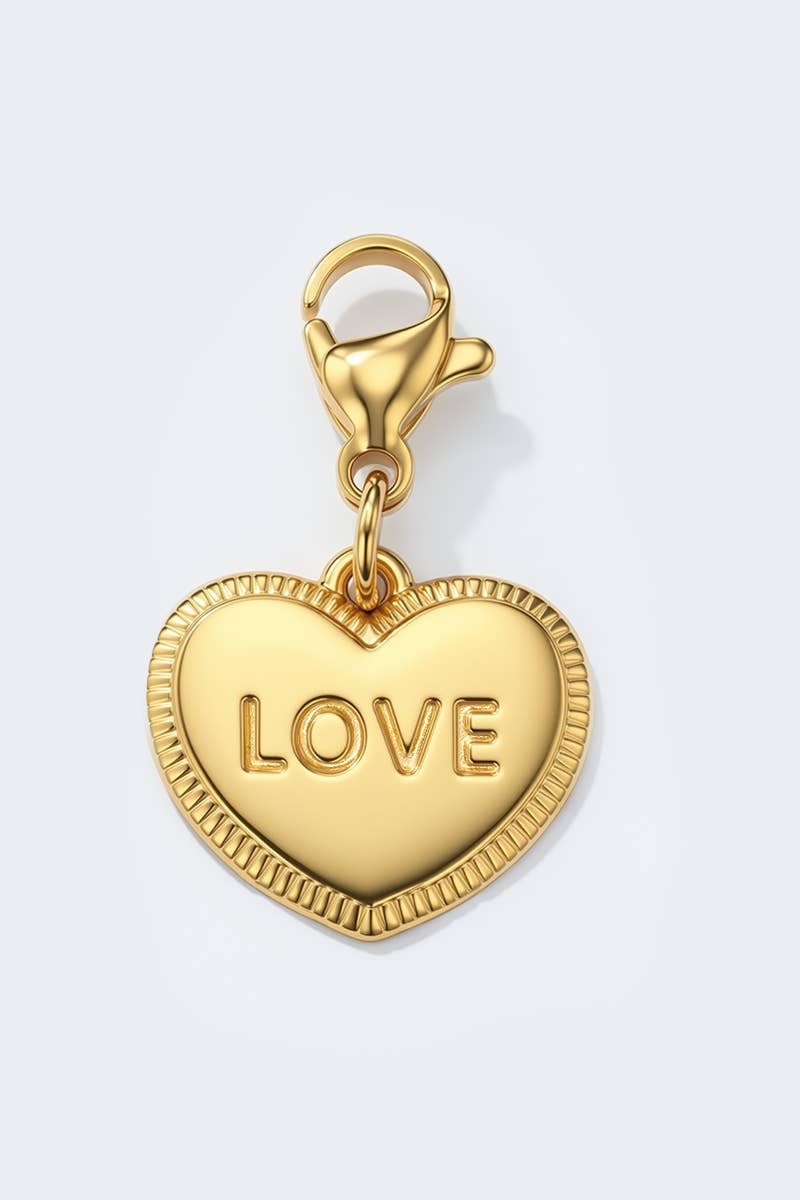 Charm breloque en acier inoxydable ADELE