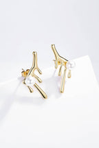 Boucles d'oreilles en acier inoxydable IVY