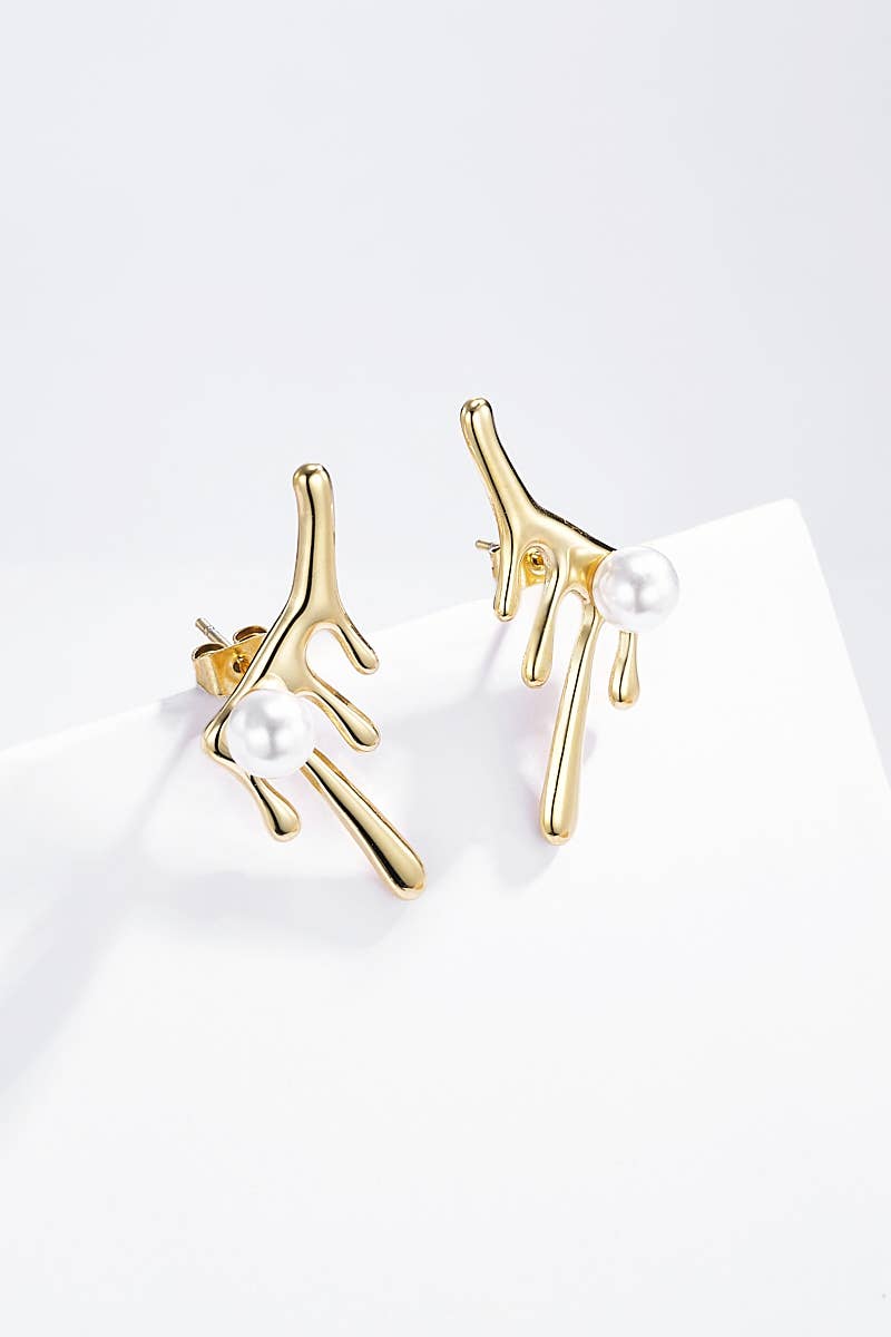 Boucles d'oreilles en acier inoxydable IVY