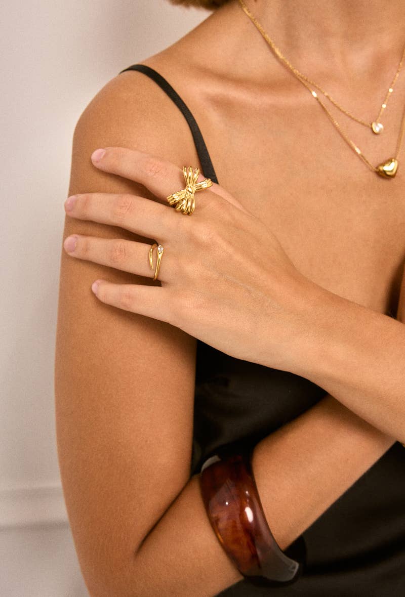 Bague en acier inoxydable ÉMILIE