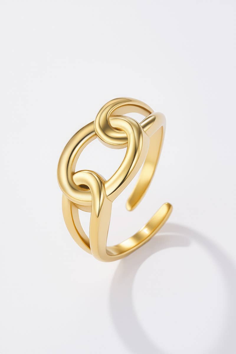 Bague intemporelle en acier inoxydable CHLOÉ