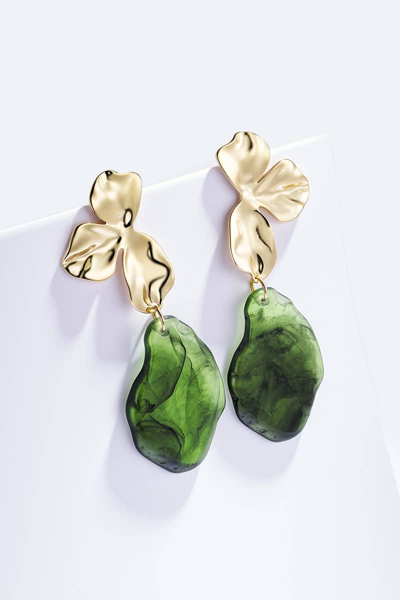Boucles d'oreilles en acier inoxydable GRACE