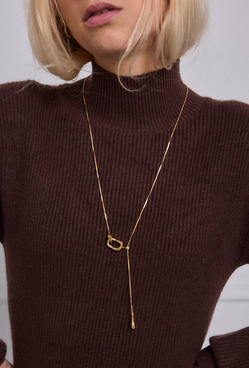 Collier Élégance Maillon en acier inoxydable VICTORIA