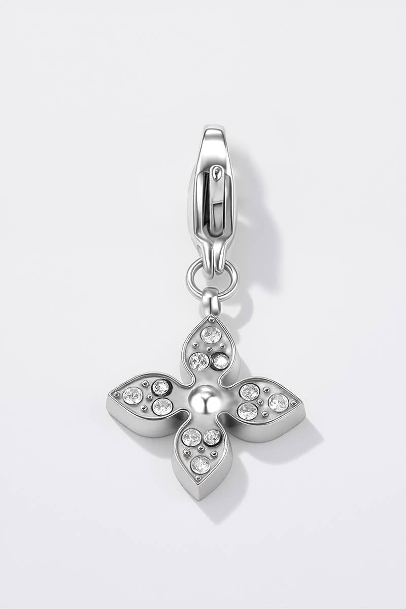 Charm breloque en acier inoxydable ASHLEY