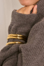 Bracelet jonc Éternel en acier inoxydable ROSIE