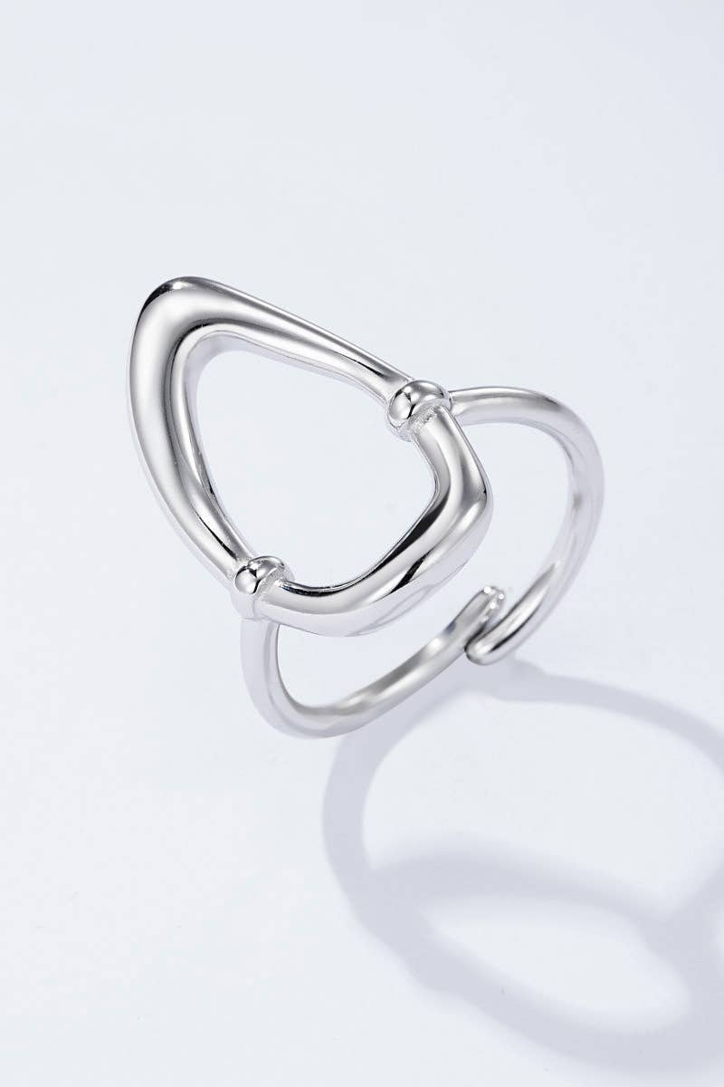 Bague en acier inoxydable HANNAH