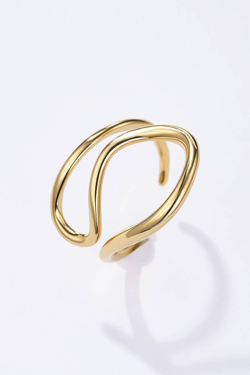 Bague en acier inoxydable FIONA