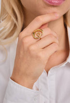 Bague en acier inoxydable MILA