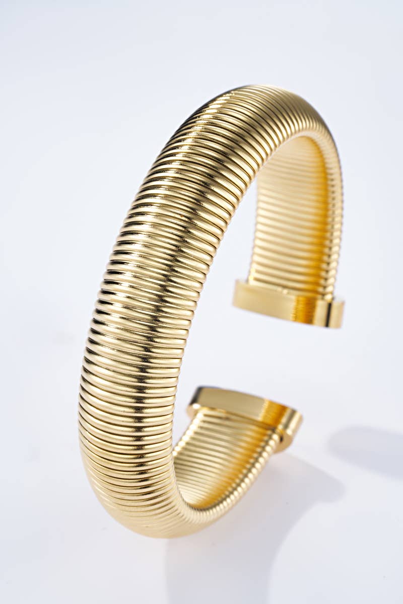 Bracelet jonc en acier inoxydable ABIGAIL