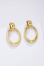 Boucles d'oreilles en acier inoxydable JULIE