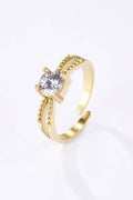 Bague Éclat Royal en acier inoxydable PAULINE