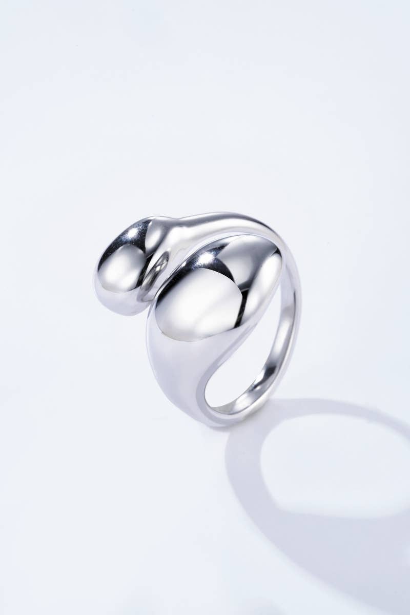 Bague en acier inoxydable MILA