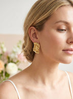 Boucles d'oreilles en acier inoxydable EVELYN