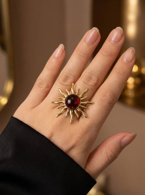Bague en acier inoxydable AURÉLIE