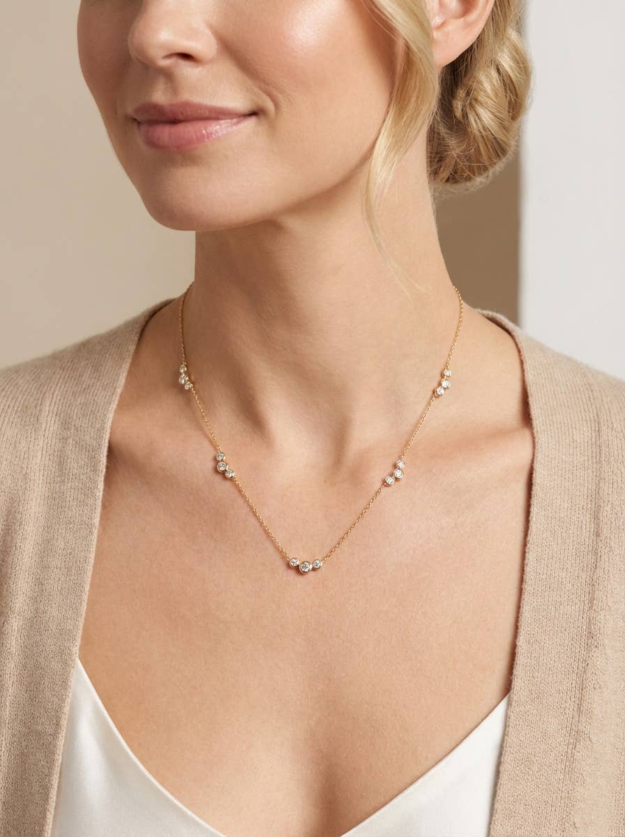 Collier chaîne en acier inoxydable ÉLISE
