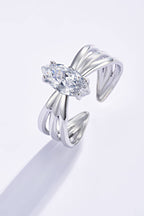Bague en acier inoxydable DAISY