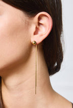 Boucles d'oreilles puces en acier inoxydable TAYLOR