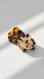 Pince à cheveux en forme de coquillage