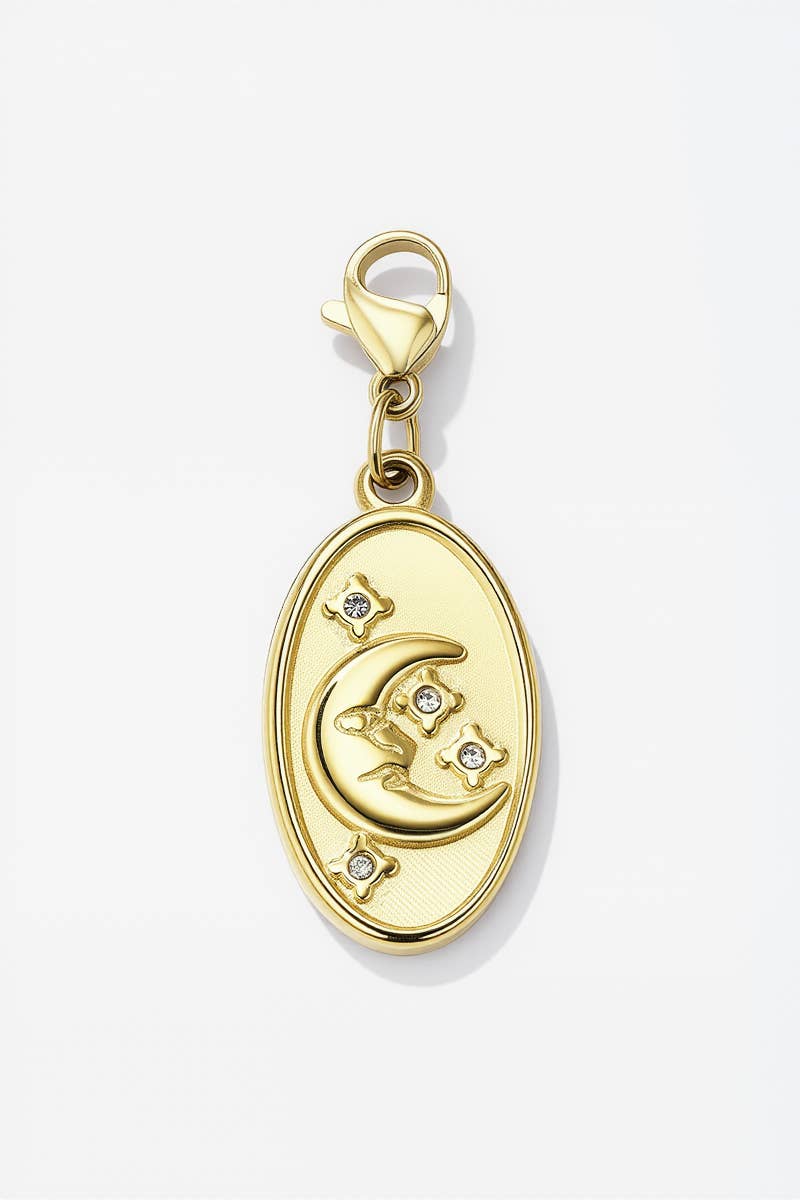 Charm breloque en acier inoxydable SARAH
