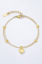 Bracelets Éclat d’Amour en acier inoxydable ABIGAIL