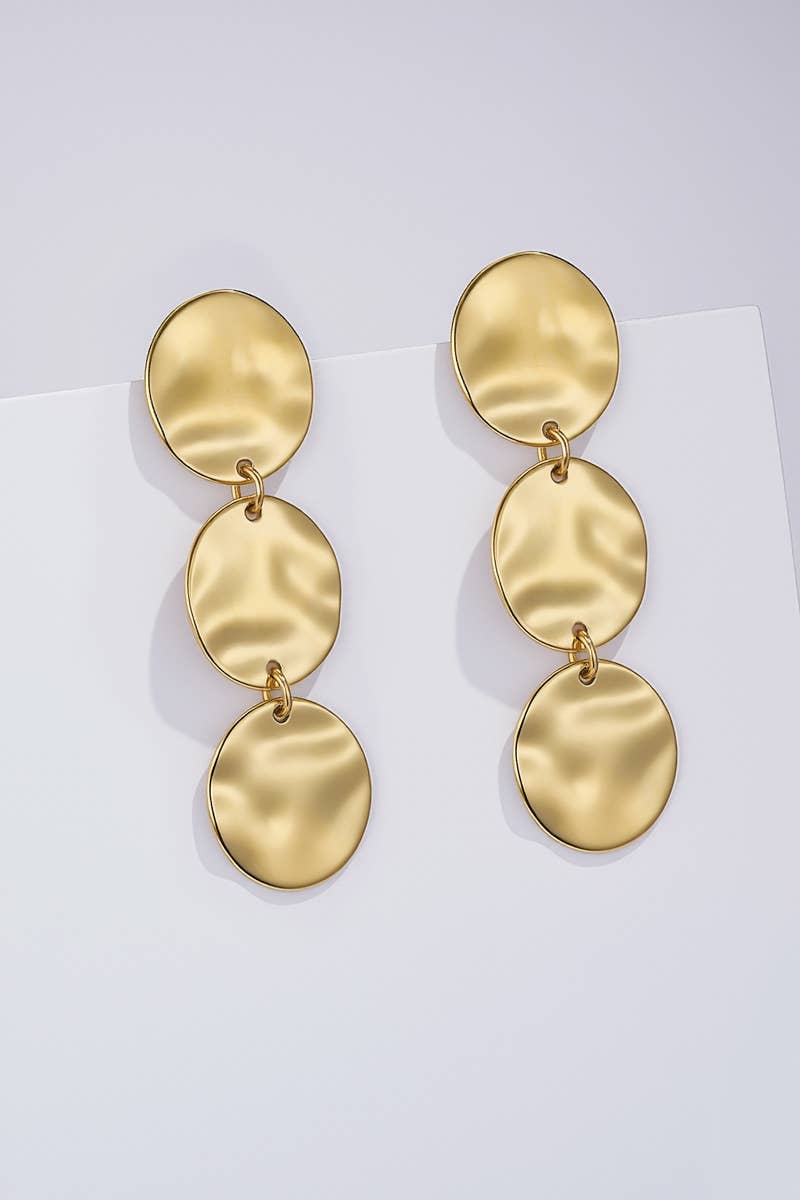 Boucles d'oreilles en acier inoxydable CLARA