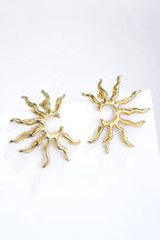 Boucles d'oreilles Soleil en acier inoxydable CAMILLE