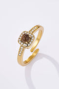 Bague Étoile Dorée en acier inoxydable EVELYN