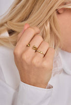 Bague Cœur Royal en acier inoxydable OLIVIA