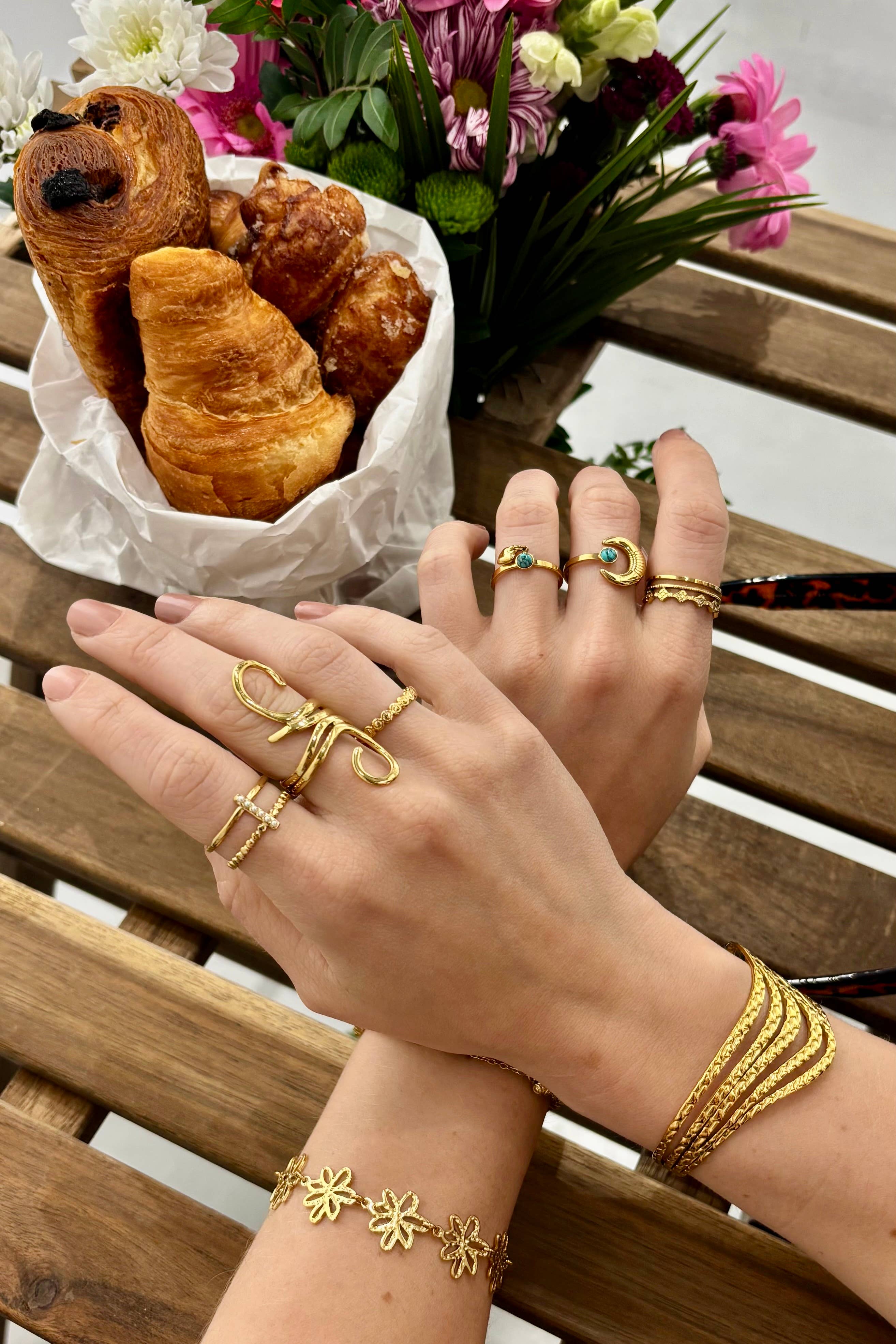 Bague en acier inoxydable GRACE