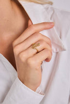 Bague en acier inoxydable ÉLODIE