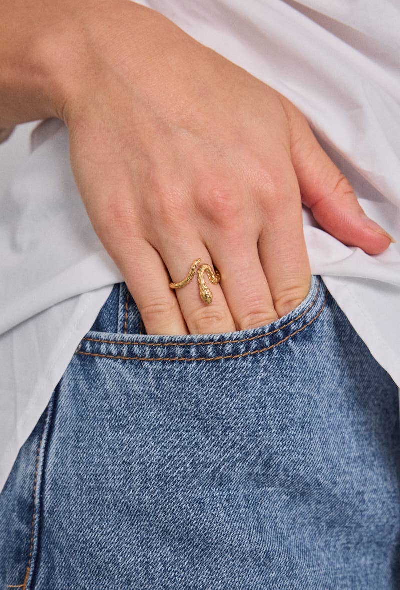 Bague en acier inoxydable ÉLODIE