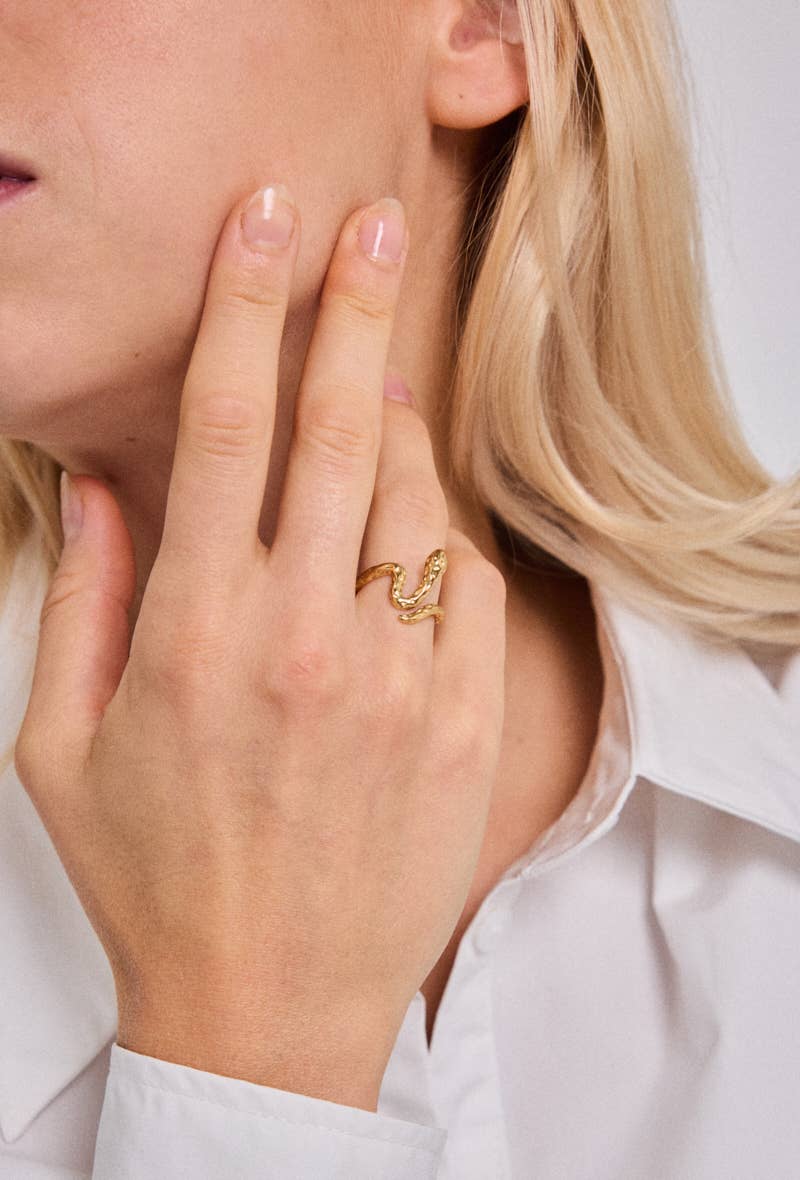 Bague en acier inoxydable ÉLODIE