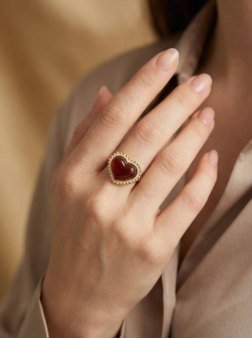 Bague en acier inoxydable ALICE