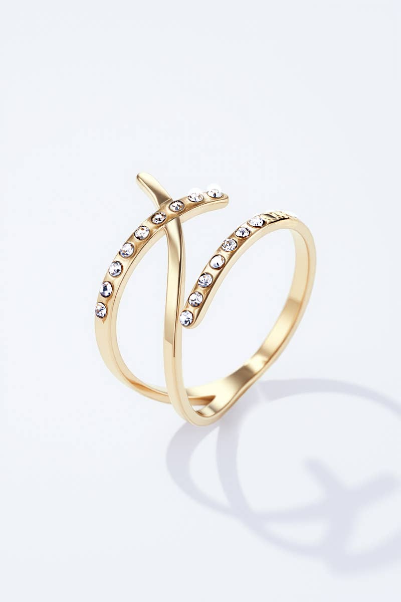 Bague en acier inoxydable JUSTINE